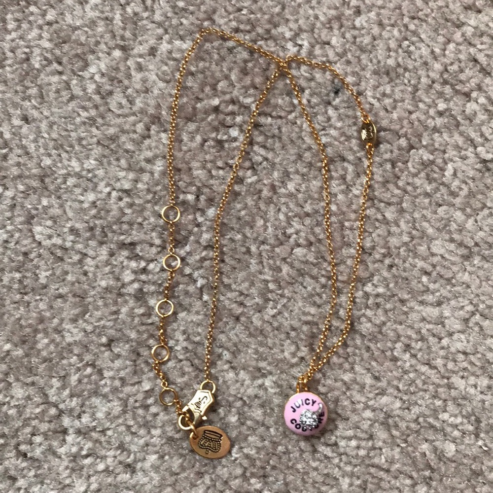 Juicy couture cupcake necklace